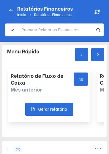 Tela do módulo Management no TagPlus